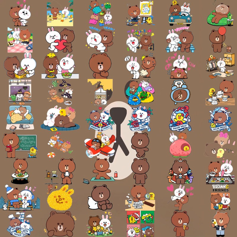 LINE FRIENDS Brown Cony Sally  - огляд і ціна Luggage Cover Protector