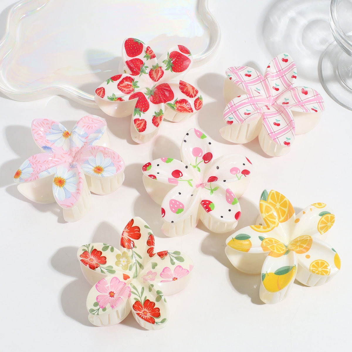 3pcs Cute Fashion Colorful Fru - огляд і ціна Travel Accessories Aesthetic